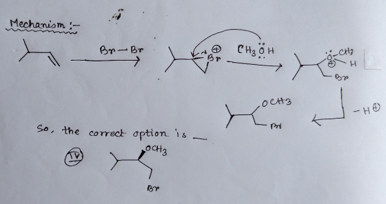 Mechanisms Br Br CH₂OH CH₃ coH - Oc13 -H - PO So, the the ones grammat correct option OCH₂ is -