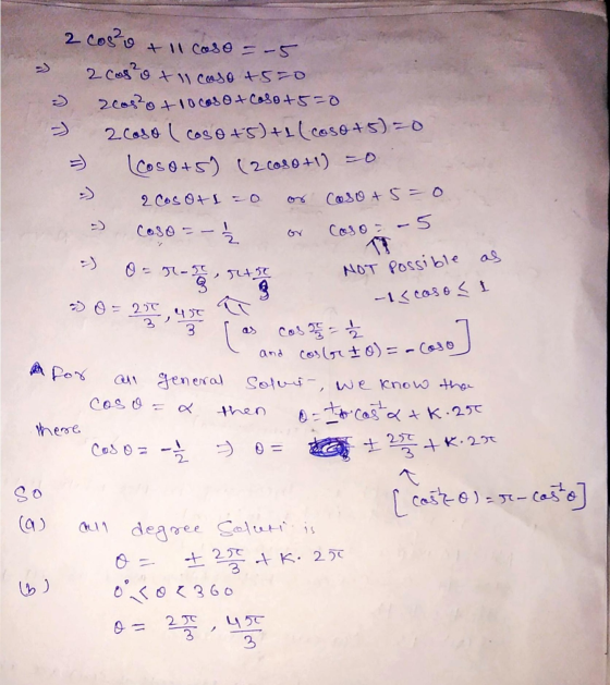 = 2 costo + 11 caso = -5 2 costo + 1 caso +5=0 zosto + 10 cose + cose +5=0 2. Coso ( coso+5)+1(coso +5)=0 (Coso+5) (2 coso+1)