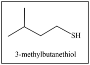 SH
3-methylbutanethiol