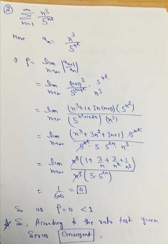 ha 552 Here 3 572 (n3+ 3n²+ 3h+1) 842 » P= lim = lim (n3+ 1 + 3h (ht)) (522) 54811tan) (13) Na 3 lim « ی Hea siht je 13 ner 1