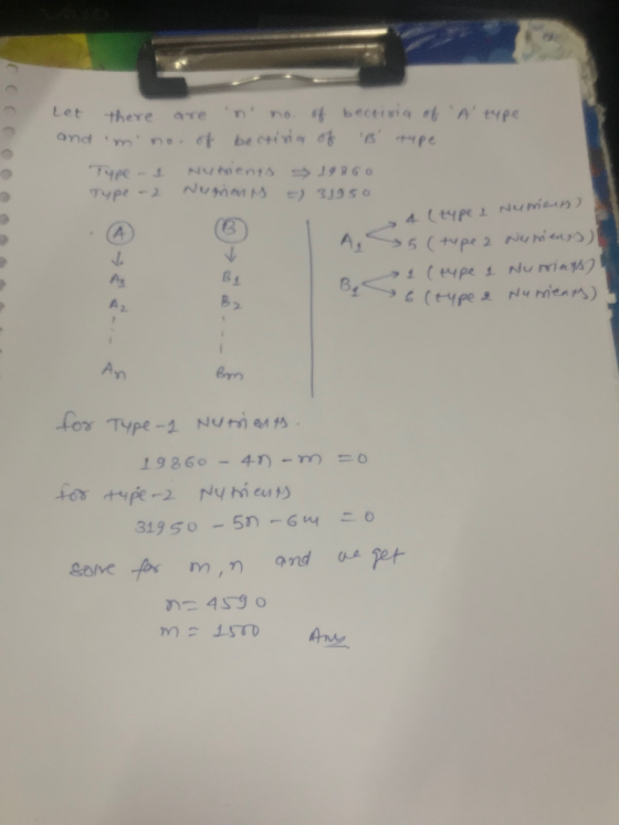 aTe n no. t bectisg etA type Let there 9nd m ne ot be civig et Nutoents 960 Type- Type -2 4(t4pe Numay A1 5 (wpe 2 Nuhi eas)