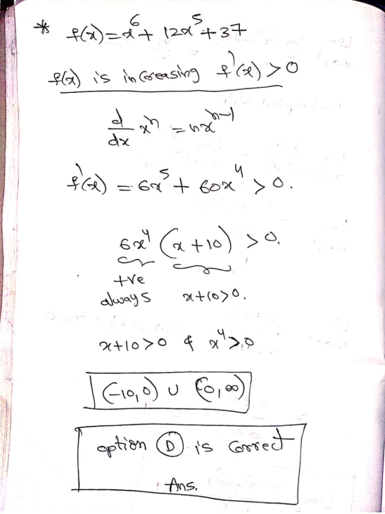 1 * $68)=+ 128?+37 f(t) is in Greasing f(x) > 0 $6) = 6 + 80X>0. et (a +10) >0 . tre always atroso. x+10 >0 & xxo I fig, o)