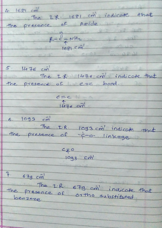 1681 em The R1681 cm indicote Amicle that of the preseae tegic 476 cm The LR 1476 cmEindicate that boned the preseace 1093 6