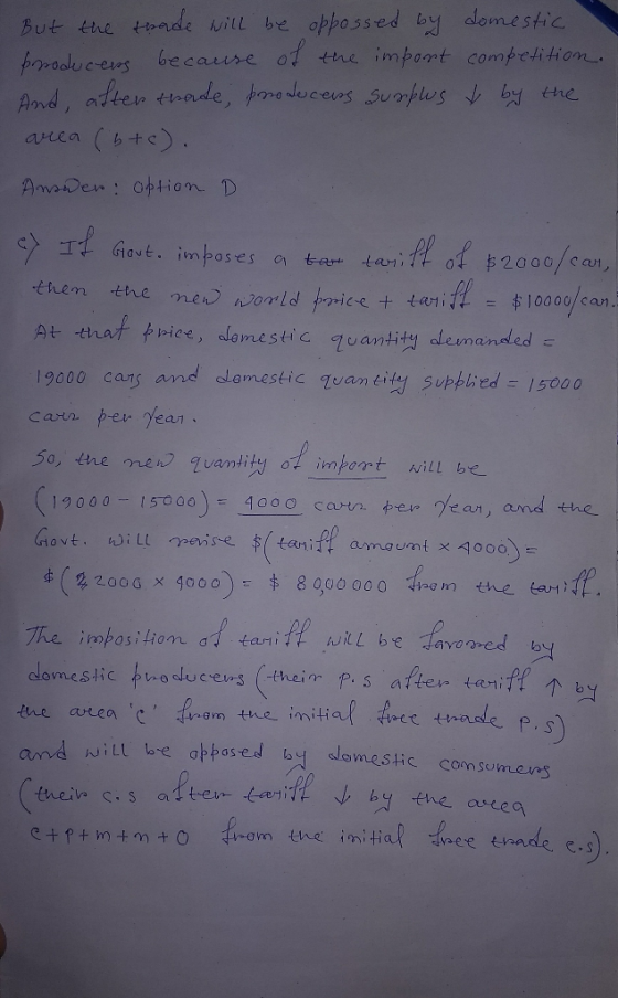 But the td witl be oppossed b alomestic Orsalucesos becauire of tre impont compeition. by tthe anea (b+) o000/can At that pwi