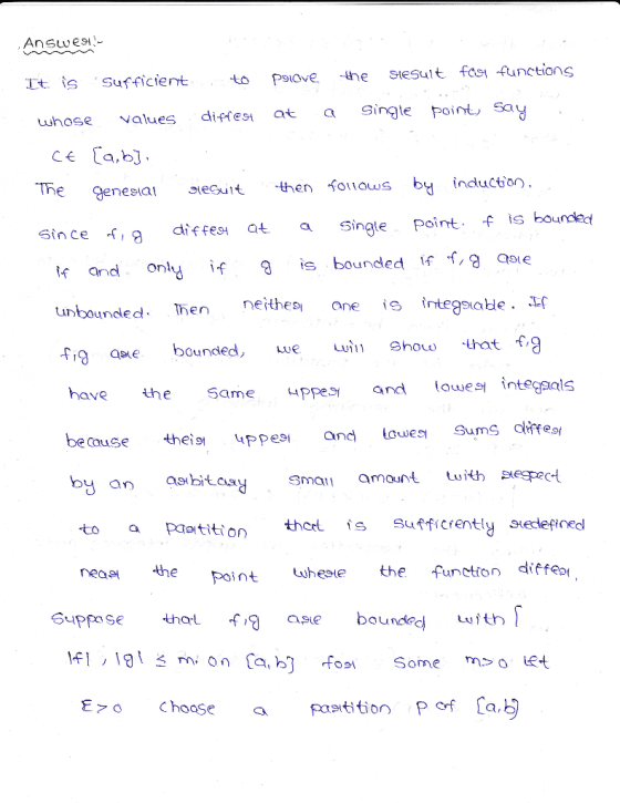 It.İS . Sufficient to PIOve he SteSult fas functions uhose values difes at aSingle Point Say genesiai teut then fouows by ind