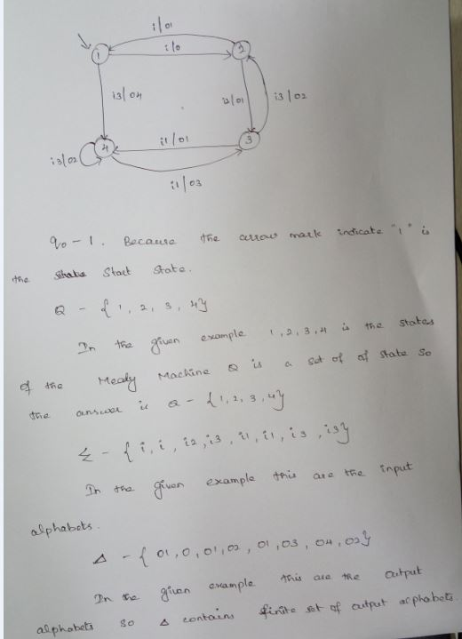 le sl on 3 6 an uen example thi aie the input olphabets