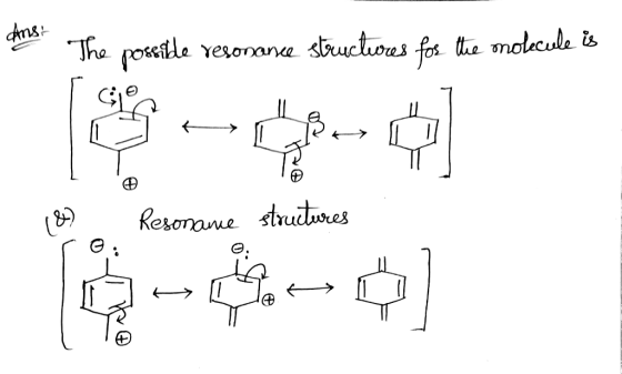 dos! The posible resonance structures for the molecule is 187 Resonance stru clures