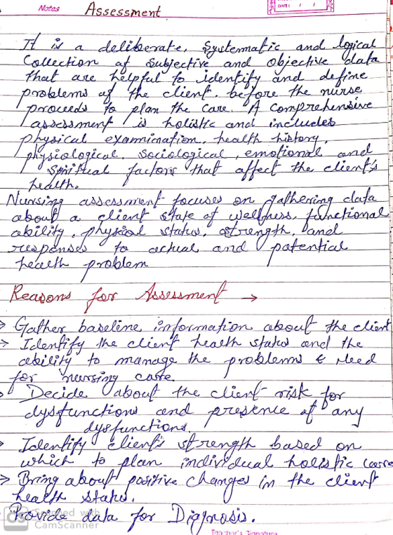 _ Notas Assessment IL Å an deliberater Systematic and logical Collection at subjective and object hat are helpful to identity