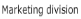Marketing division