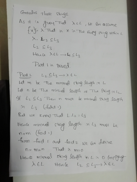 Contains thase bgs &veyTa L Thal n x AThe Eupy t As t we an assume urthin L Heu Ce AeL CL3 Part I in Praved Pard be Tue mmin