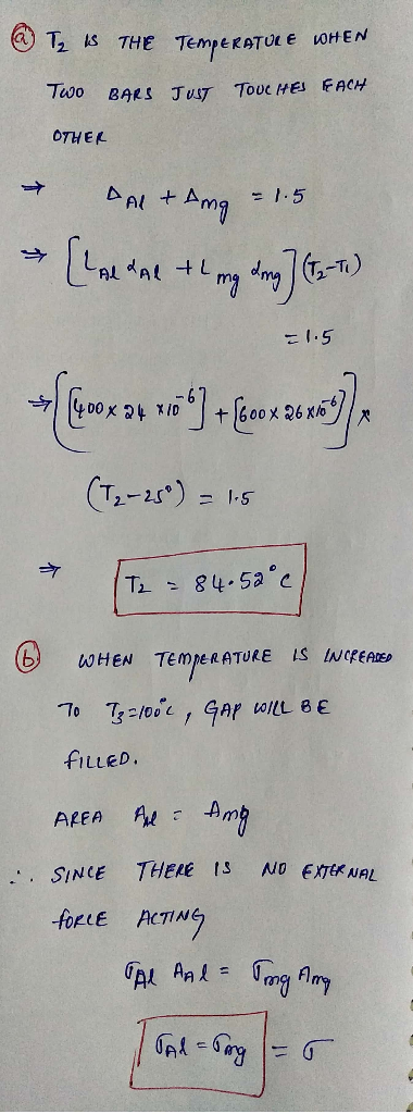 |2 IS THE TenrERATULE WHEN 1000 BARS JusT Touc HE FACH OTHEK = 1.5 Al A mf 1.5 84. 52°C ㄒㄧ- FILLED, ! . SINCE THERE IS NO ARI