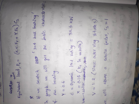 Gelab to 6.6 radial Equivalent (X.V.FV + Y. Fa) ç load, Py= 8. 89 ( 304 ball bearing mineral If we search eo google of the g