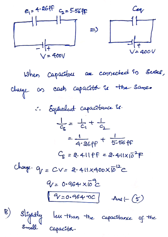 Cen acvu ae conected o See on each capacte u h Same. 12 leu acito