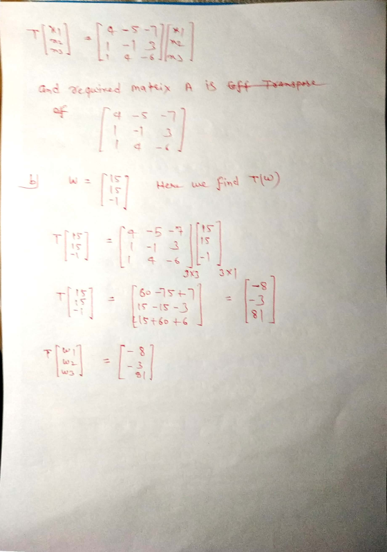 - and acquired mateix A is teft Praspore 후 -S 7 70 -10 Here we find T/W) S 507s+7 5 - IS-3 E1576046 ๆ ๆ 9 1