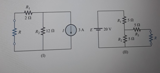 2Ω R, 12 Ω