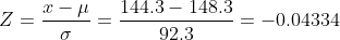 z-- 14.3-148.3 -=-0.04334 923