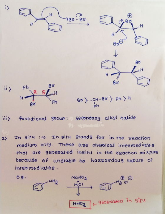 H B3 Ph R S H Ba CH-8 ph H ph ph functional 9soup: se condasy alKy) halide In situ St aund S foo in the geachon In situ => me