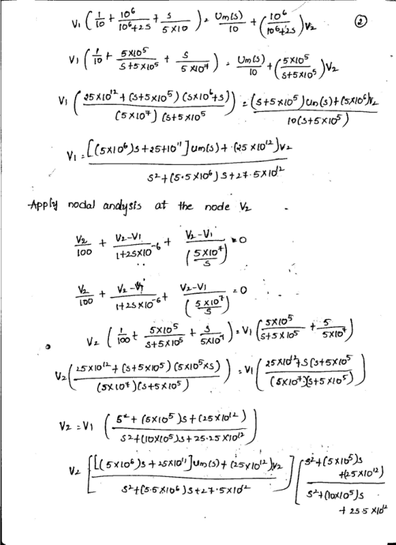 し上 10 lo Appy nodal ancysts at the node V +2 SX10 12 255 Xld