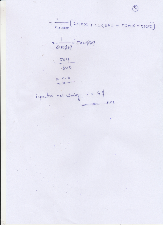 90000 + 100,000 T 56000 † 28000 840000 -x504&pg 840009 504 8uo 2 0.6 Expected net winning = 0.68