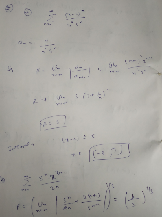 a (1-2) 8 Ws nes + nish 2 (ntiss R= un nda n Um slit b) FRES (x-2) es Interval - ує (-3,7) 3 5h 2 ha) () sna