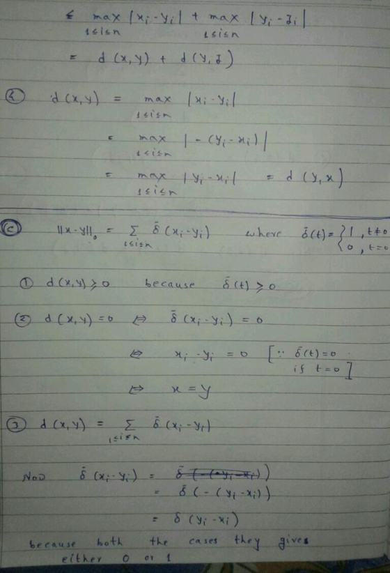 isisn d(x,y)一 = 1xì.yi max (y,x) 16ほ^ iS to because both the cases theyaivea either 001