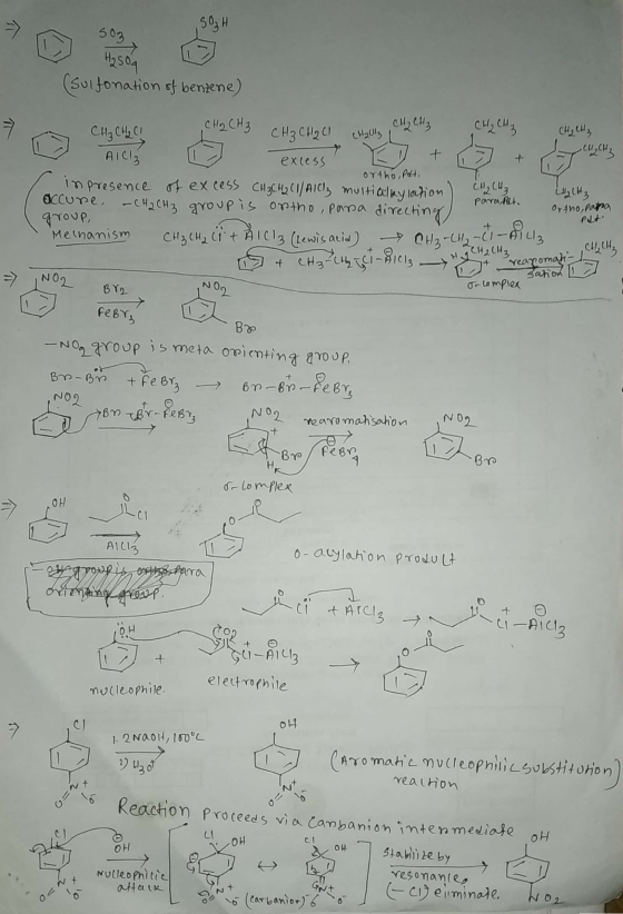 50₂H 503 H₂SO4 (sulfonation of benzene) CHally 5 + CH₂ CH3 CH₂ CH₂ CH₃ CH2 C CH₃ CH2 (1 CH₂ CH₂ CH₂ CH₂ AICI + си,су, exless