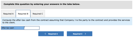 Complete this question by entering your answers in the tabs below. LLLLLLLLLLLLLL Required A Required B Required Compute the