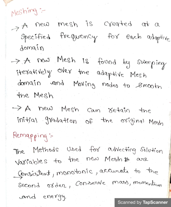 Meshing A new at a mesh is created Specified frequency for each adaptive domain > A new Mesh is found by Swee eping iterative