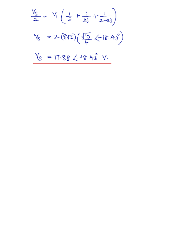 - Vi (***) VG = 2 (873)(1104-1843) Ns = 17.884-18.45 V.