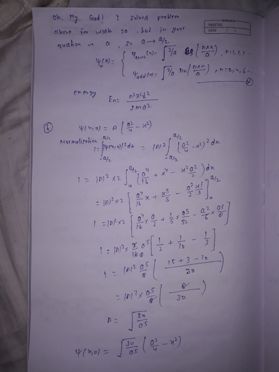 oh, My God olved pyobler ARUNS PAGE NO DATE tp (n): Ima 022 니 ㄒ了 5 31 2 a 3 D