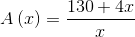 130+ 4. A (2) =