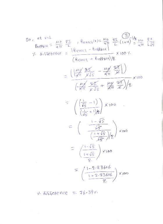 So, at x=1 Ho 2% (+4) - - 4T L5 Mo 2I , Bexact(x) = ? Bappogox = | behact - bеff%ss } 1 dislebence - X (Bexact + Bappxox)/2 1