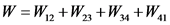W =W2+W33 +W34 +W