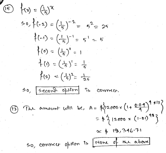 (15 fix) = {)X soft-3) (4) 525 f(-1)-(5)-51-5 f(0) = ()= f(1) = (+) = 1/5 fiz) < (+)= has 1 50, second option is connect 17 T