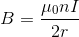 Mon/ B = 2r
