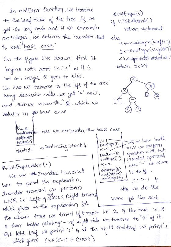 evatxpakv) get-tk l d ffwe encounta eaf node an is out base case hot om nelze in els ue traverse to lt e tree ond then ue en