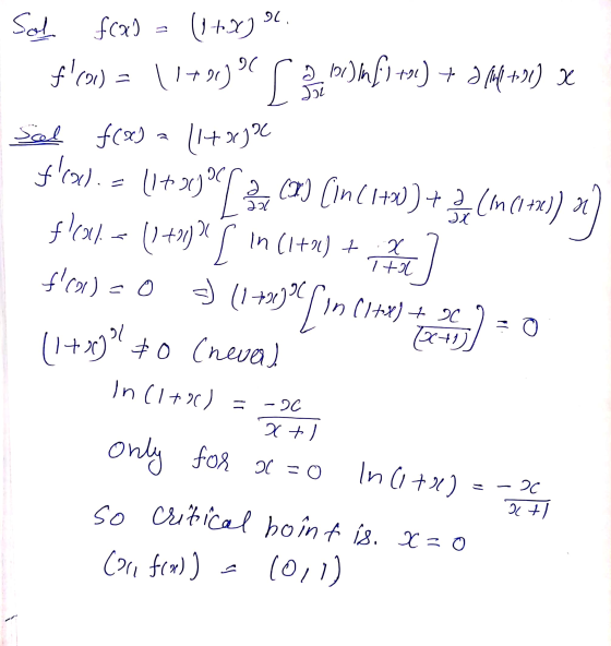 Sol f(x) 26 (x+1) (16), f IC - 11+ x (16+ inlet (at l.Julia e 720) t Jui C (1+x)[3. X Tta o Sal f(x) = (1+x)? flral. = 2,69)