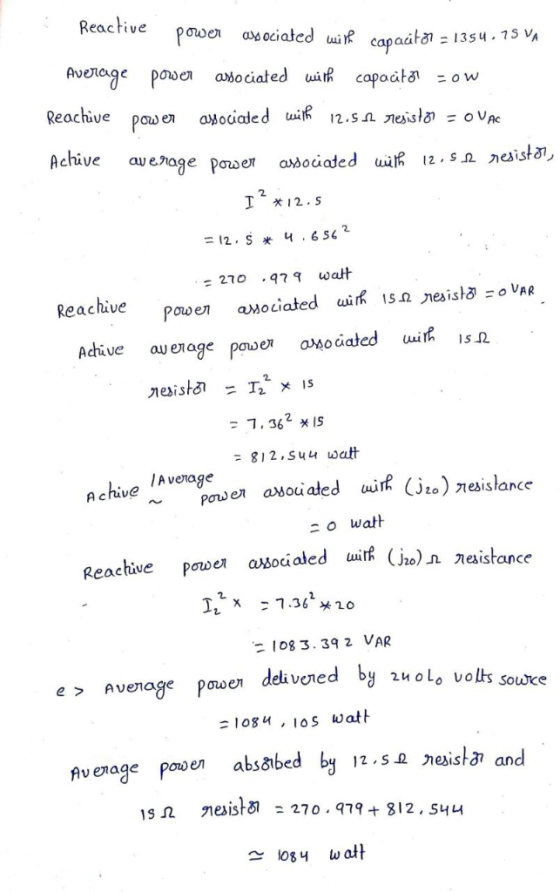 Reactive power a sociated uire cap aat:13S4, 79% Avelage powe asociated uit? capat - ow Achive average power asociaded uuR12-