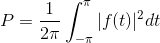 P= 18(4)? dt
