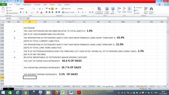 - 2x Find & Select GO GP 135 136 ACCOUNTS latest - Microsoft Excel (Product Activation Failed) File Home Insert Page Layout F