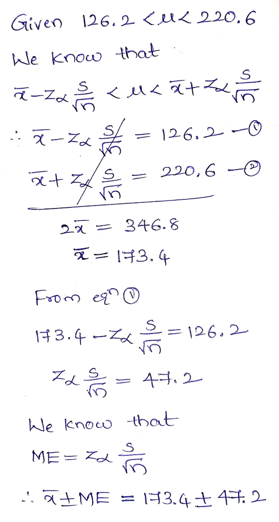 220.6 ه > 2، 126 )ye We know that S الد7 Z-ة + > ار > Z - 2 ۔ بر 126 = وااه ياله 220.6 l Z S 346.8 = و ,43 = ة From 43. Z کی