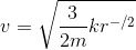 3 v=1-kr-2 V 2m
