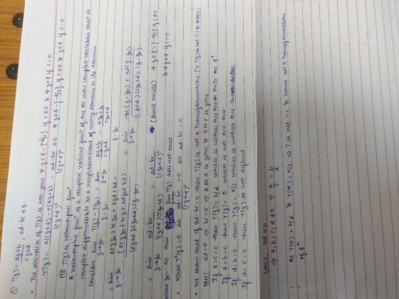 0 Tlz) = aztb, ad-bc to card . - Tlz) = The derivative of Ilz) is non-zero #36¢-g-dle} if c to be #36¢ if c = 0 alcz+d) - cca