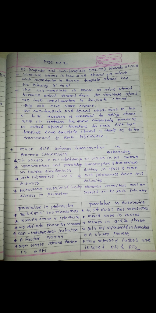 Page the Pobm_ 3 to 51 strand RA A are batbCom hed bave Yame sewence Do -jero Plate NA strand wtnch runs io he dift be templ