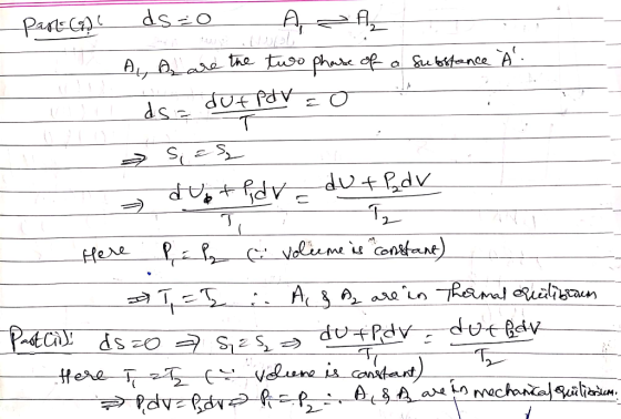 dso A Past C a Subitence A Aae he Tuso phase ef A dse T dutdv T d fdv Voliume is onfant) PP Here arein Ramal ehcaun dutBay A