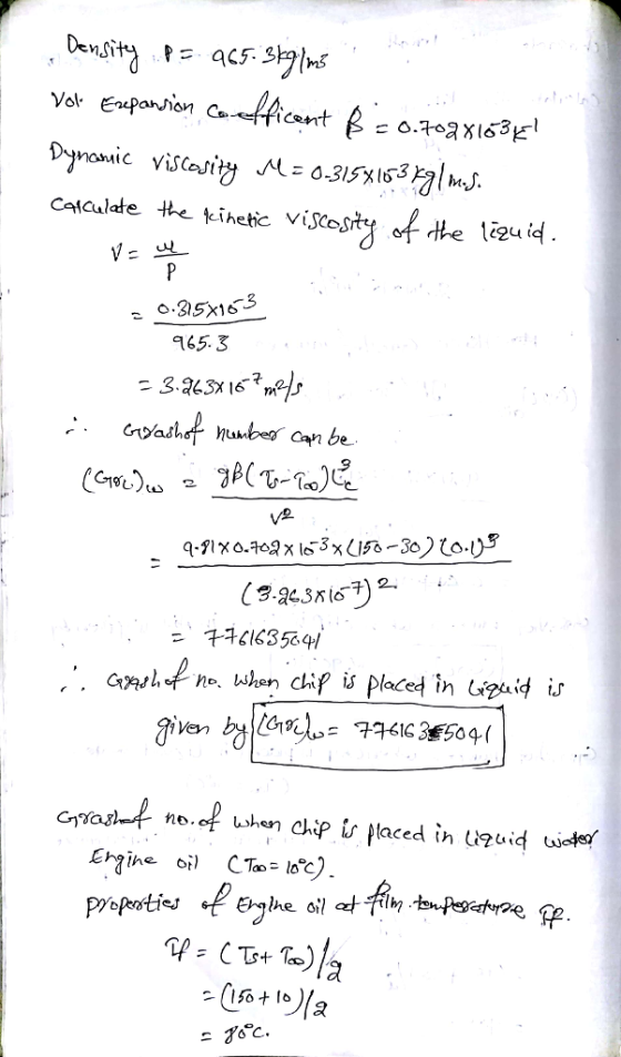 novic viscotty .AL=0.315X153ク!mj 165. 3 Gahf he, whan chif is placed in i is no of lohen chip is placed in uid 92