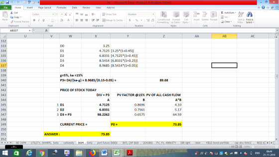 ke - Microsoft Excel (Product Activation Failed) Add-Ins Data Review View - 2x = = = V Number File Home Insert Page Layout Fo