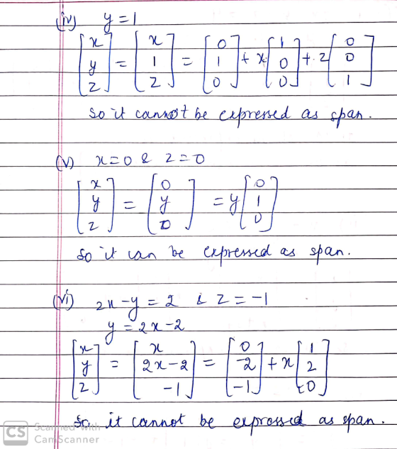 y=1 127 x 7 ron fly 1oz = 1 =1, It xil ol+2 o TTTtzt To stod tid so it cannot be expressed as span. M U20 & 220 LX 7 To 7 ron