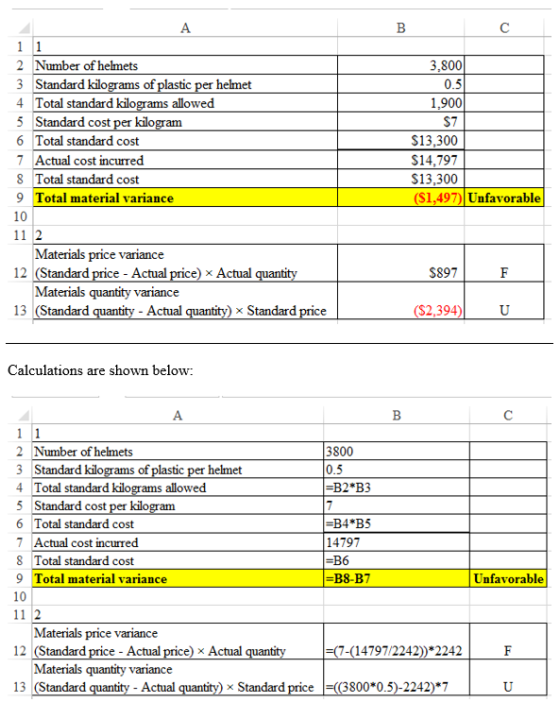 3 800 05 1.900 1 1 2 Number of helmets 3 Standard kilograms of plastic per helmet 4 Total standard kilograms allowed 5 Standa