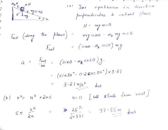 ro masina perpendic (al Tor equilibricea in directon perpendiculas to inclined thane Na mg rose Fact (along the plane) - mg s